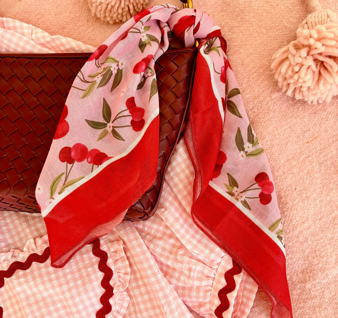 *PRE_ORDER* CHERRY BLOSSOM SCARF [LIMITED EDITION]