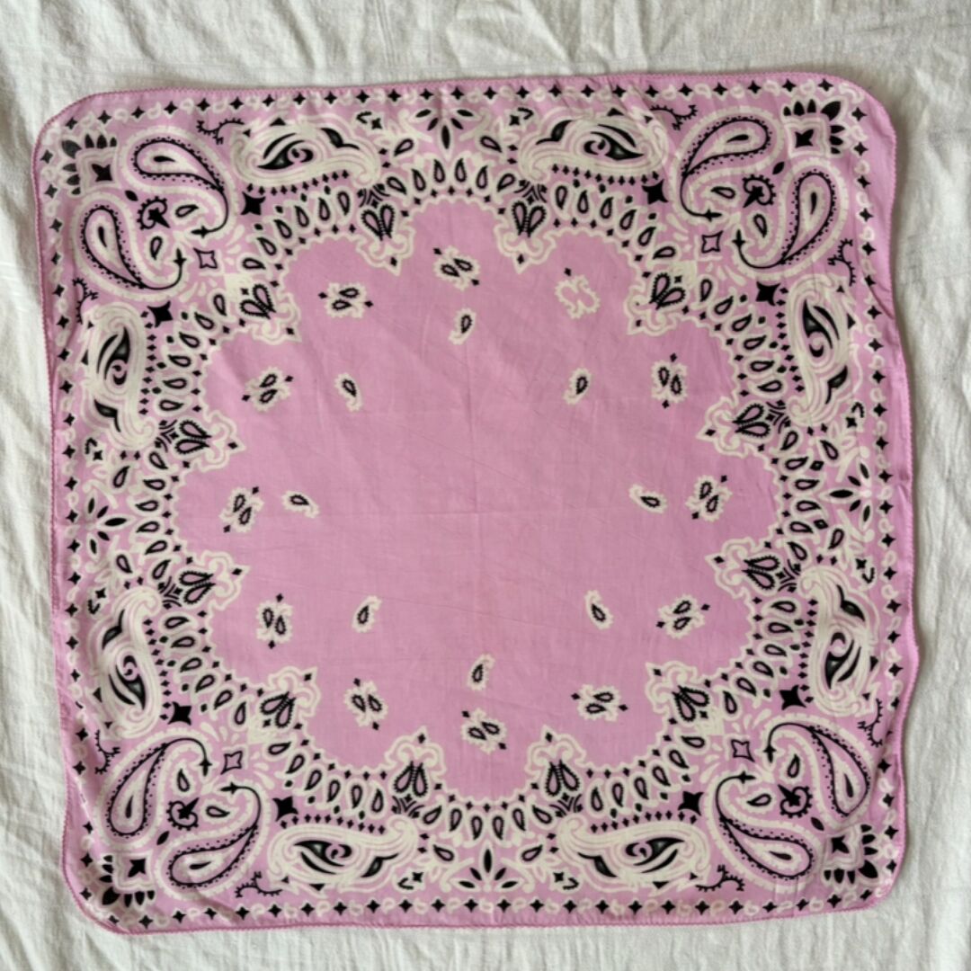 BANDANA SCARF [BABY PINK]